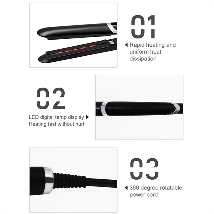 Tsis zoo Ion Infrared Curling Iron