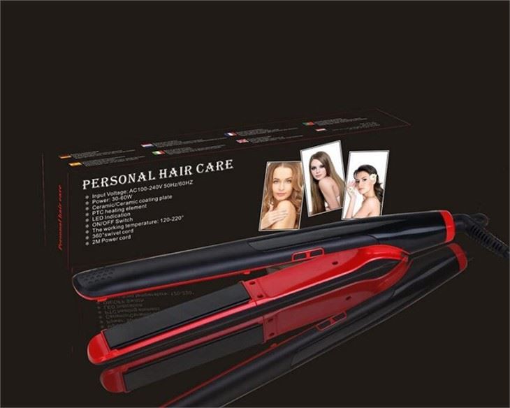 Cov plaub hau Straightener Curler